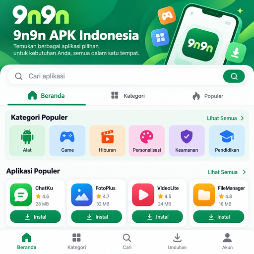 Panduan Download 9n9n - Langkah Pemeriksaan Jika APK Tidak Terpasang